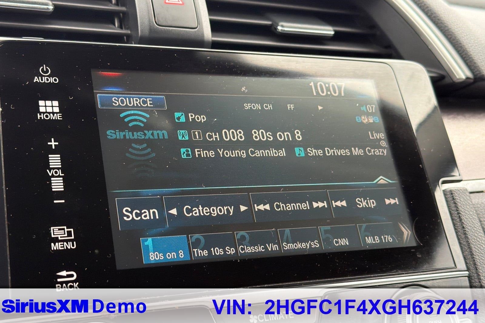 2016 Honda Civic EX-T w/Honda Sensing