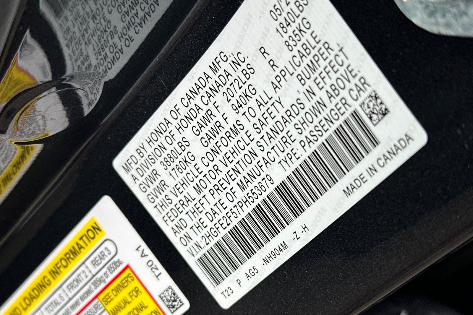 2023 Honda Civic Sport