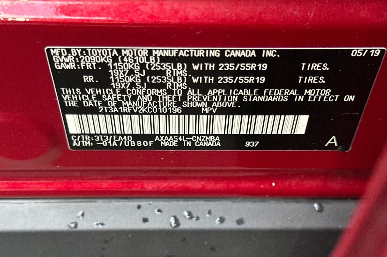 2019 Toyota RAV4 XLE Premium