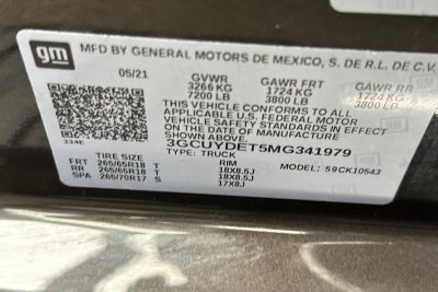 2021 Chevrolet Silverado 1500 LT