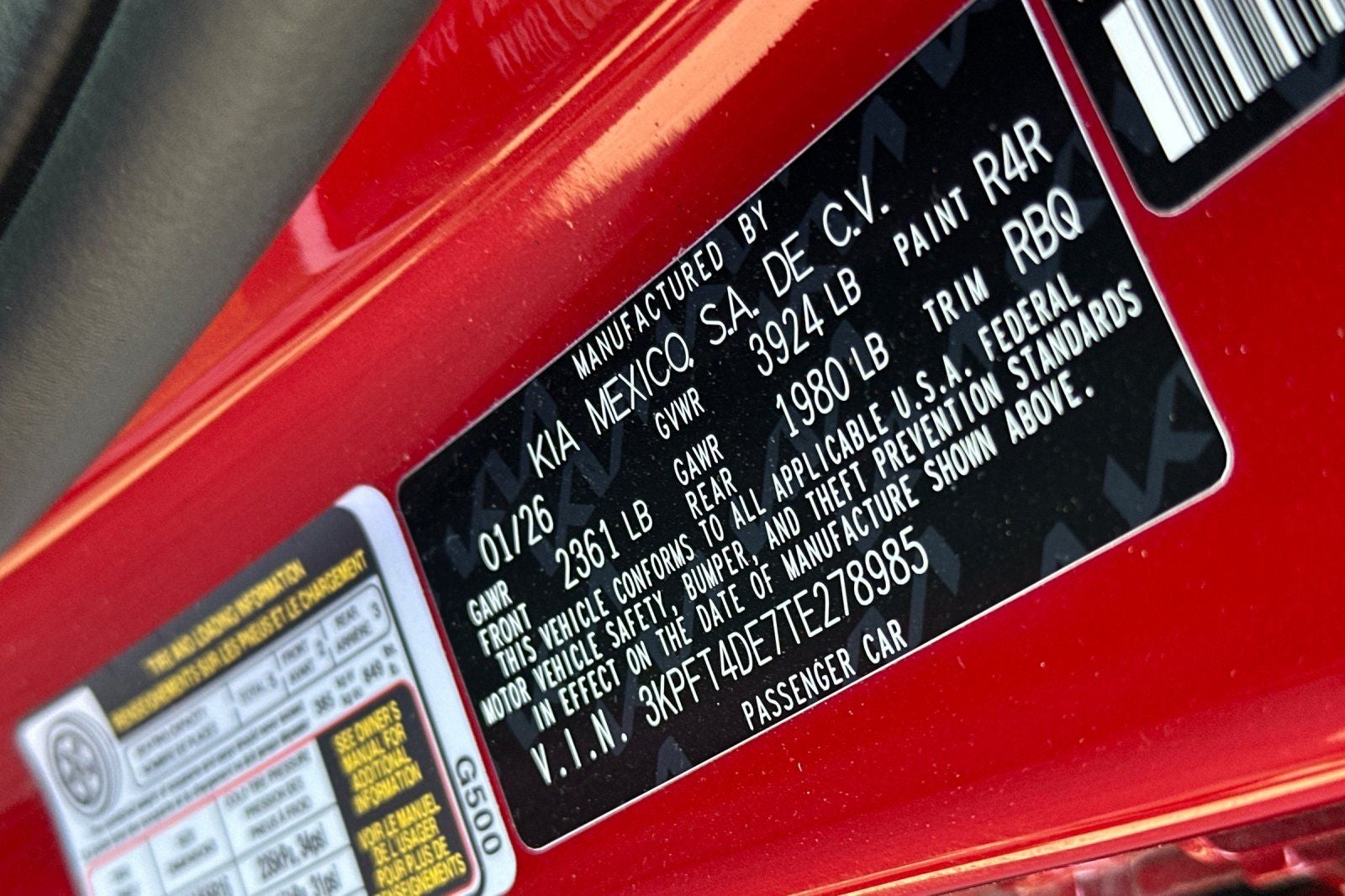 2026 Kia K4 LXS