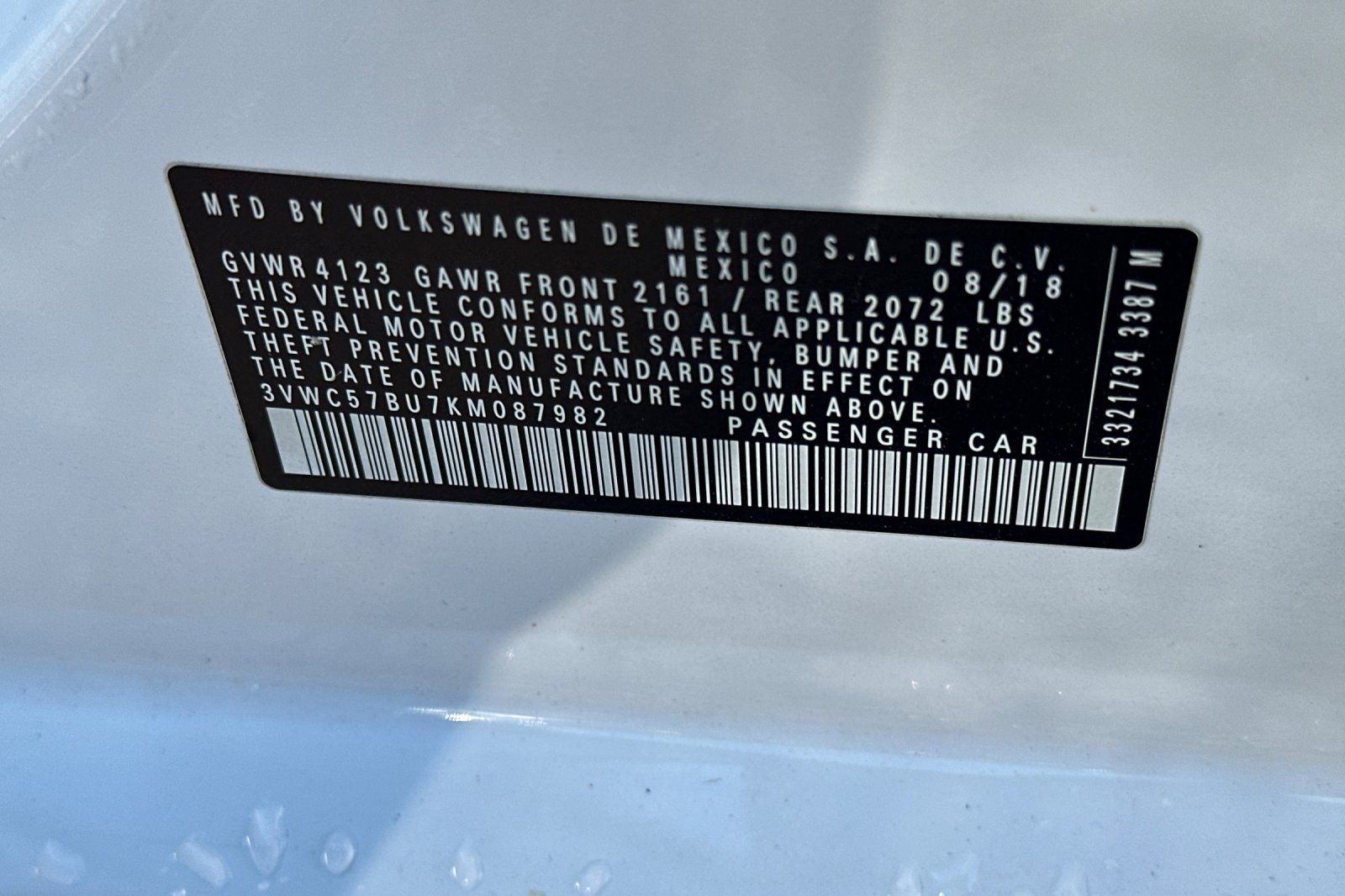 2019 Volkswagen Jetta 1.4T S