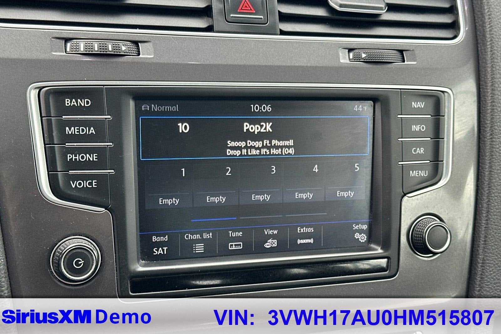 2017 Volkswagen Golf Alltrack TSI SEL 4Motion