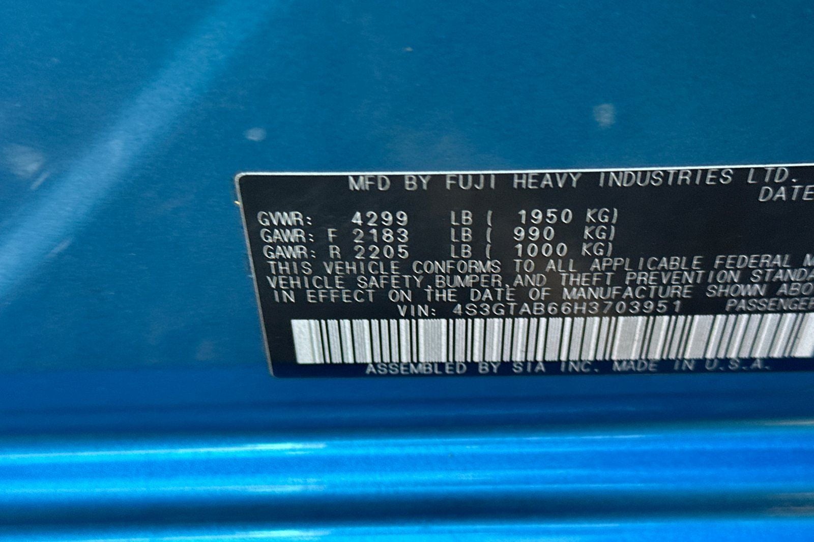 2017 Subaru Impreza 2.0i Premium