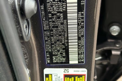 2018 Toyota Camry XLE