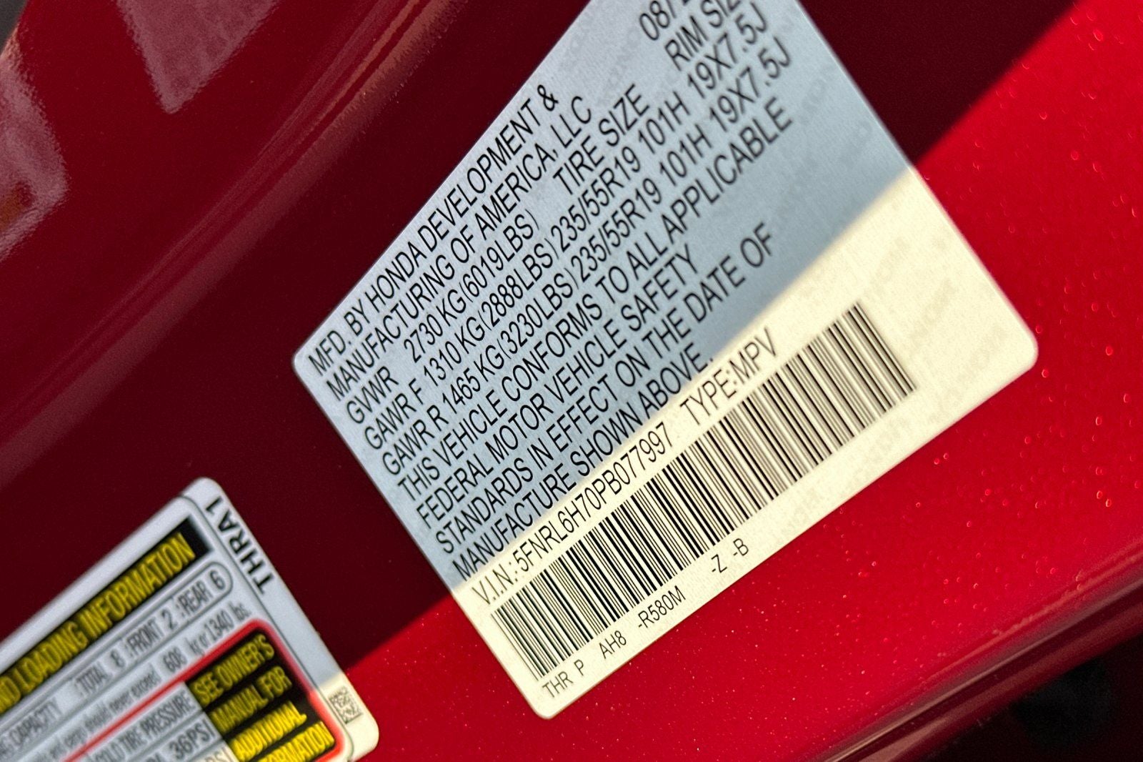 2023 Honda Odyssey Sport