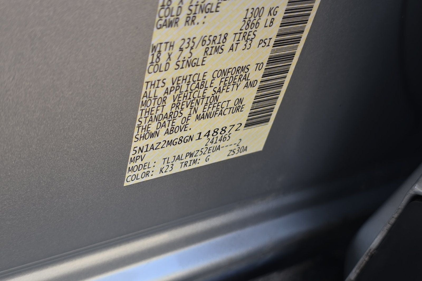 2016 Nissan Murano S