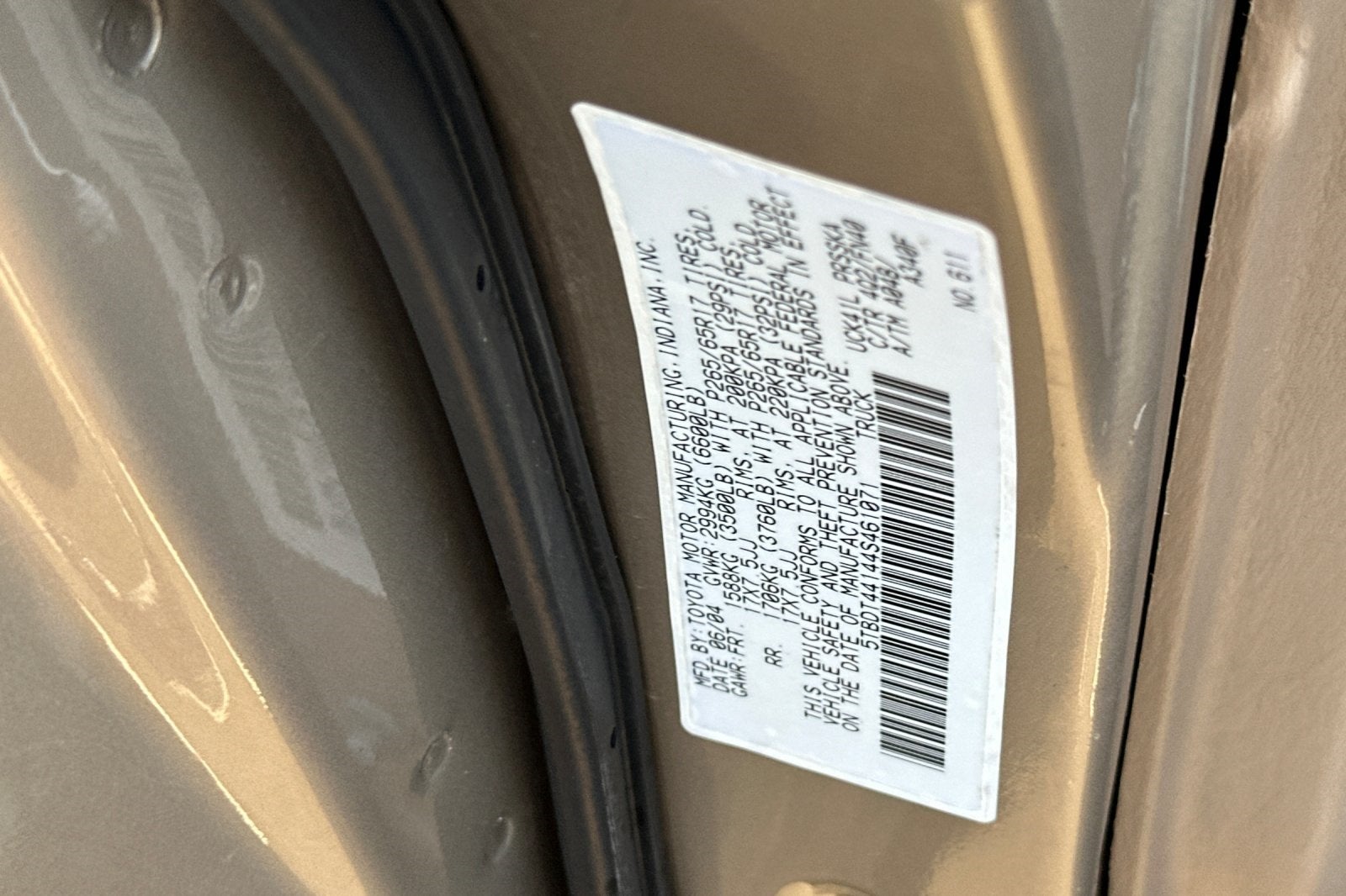 2004 Toyota Tundra SR5