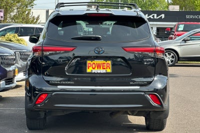 2020 Toyota Highlander Hybrid Platinum