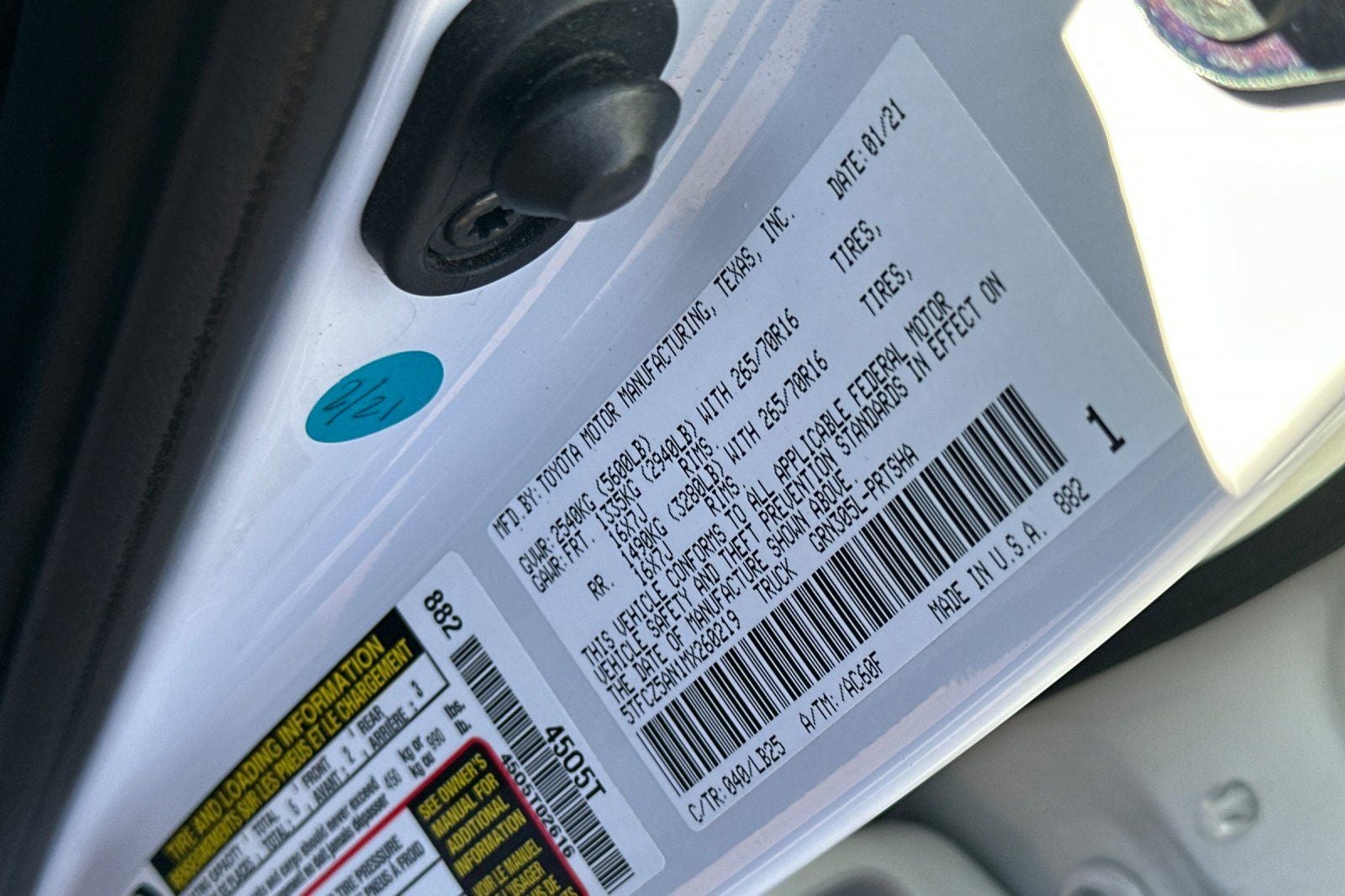 2021 Toyota Tacoma TRD Pro V6