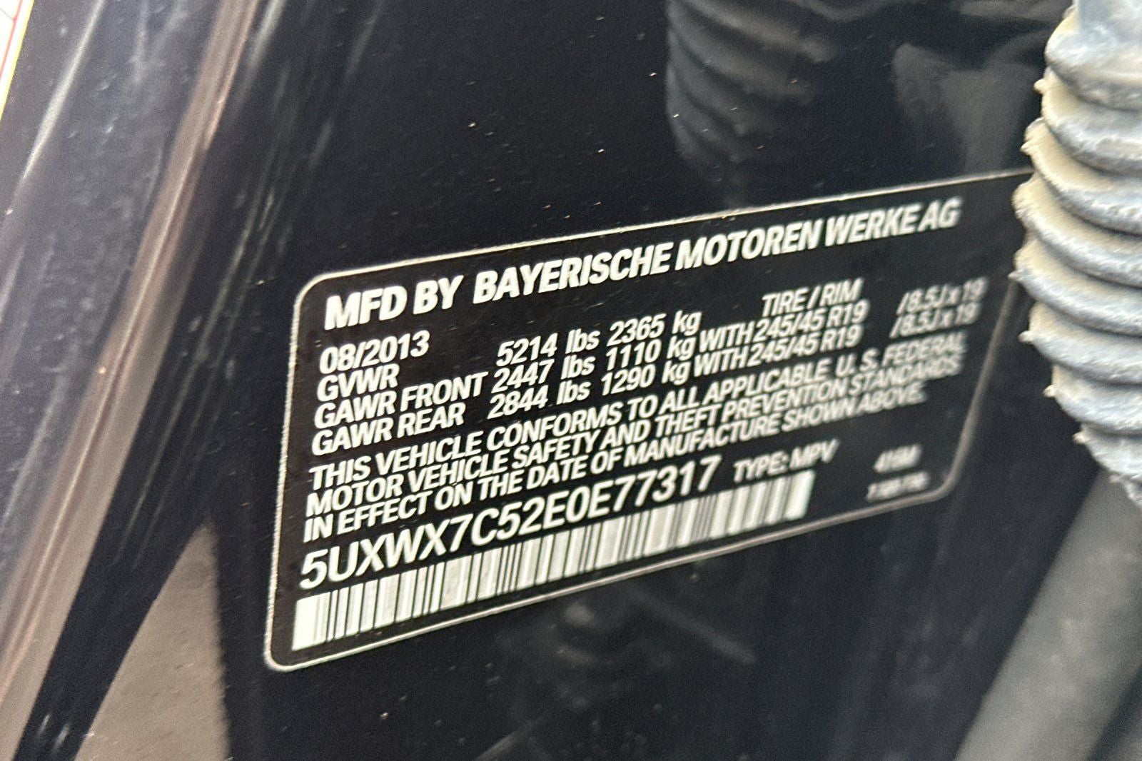 2014 BMW X3 xDrive35i