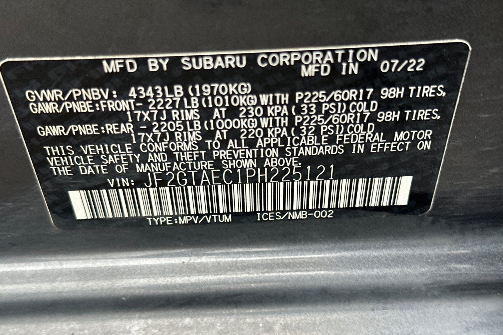 2023 Subaru Crosstrek Premium