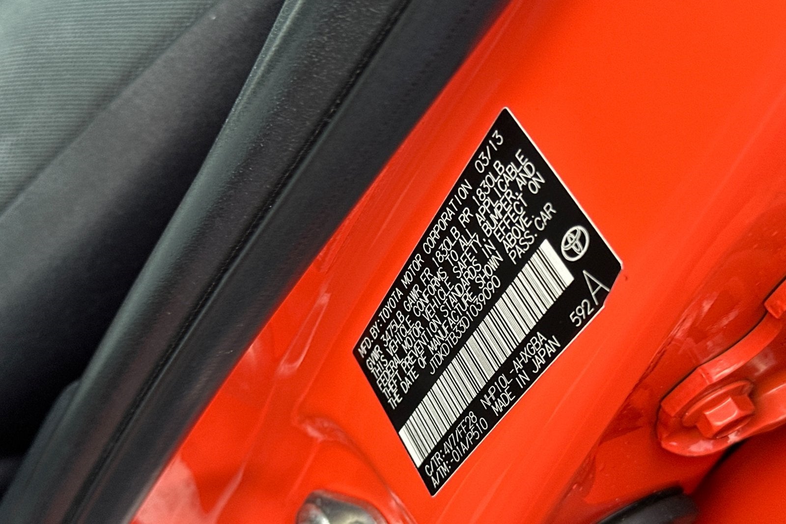 2013 Toyota Prius c Three