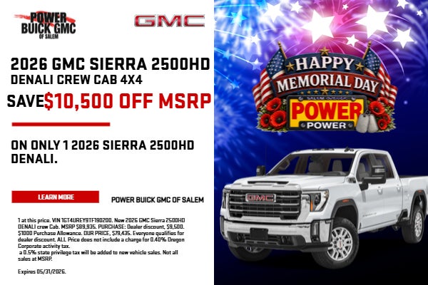 2026 GMC Sierra 3500 HD Special