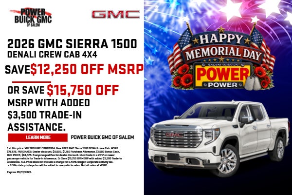 2026 GMC Yukon Special
