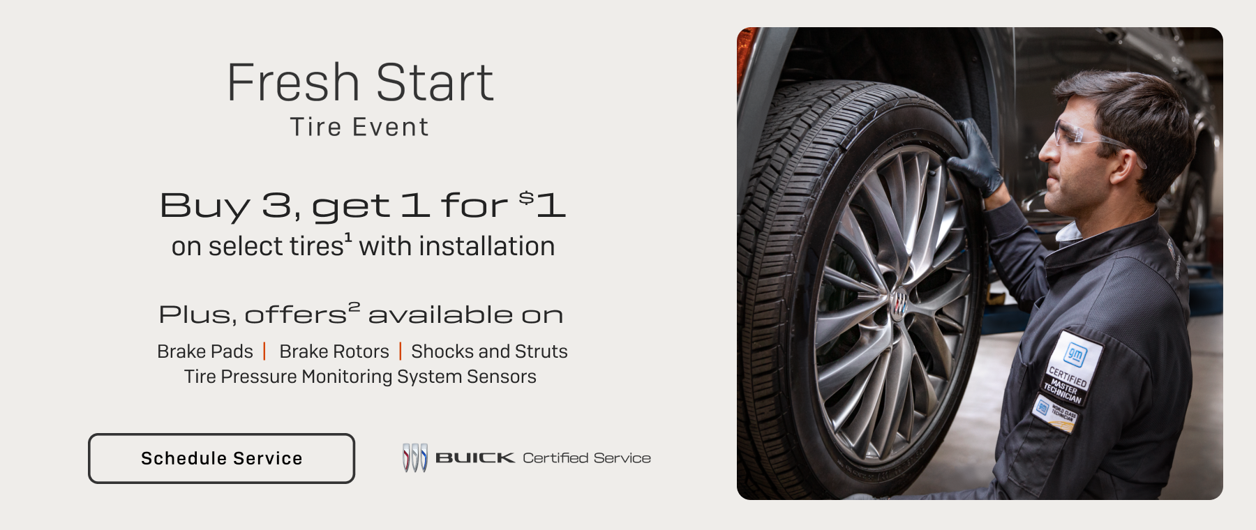 Buy 3 Tires & get 1 for $1 at Power Buick GMC of Salem in SALEM OR