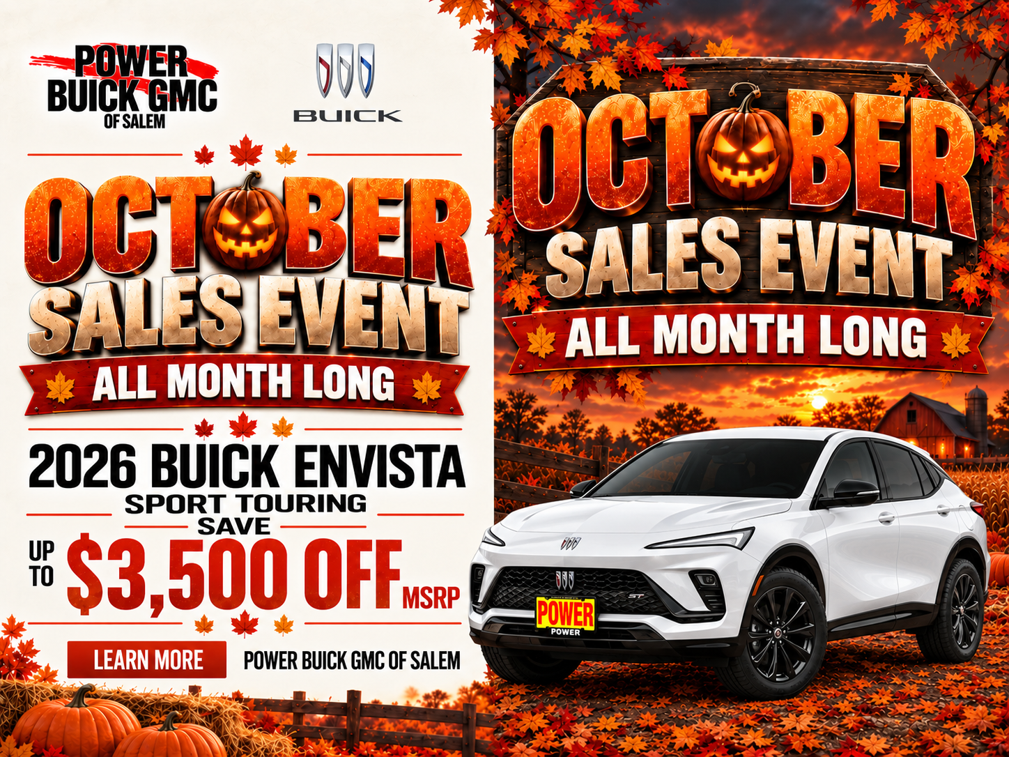 October Sales Event